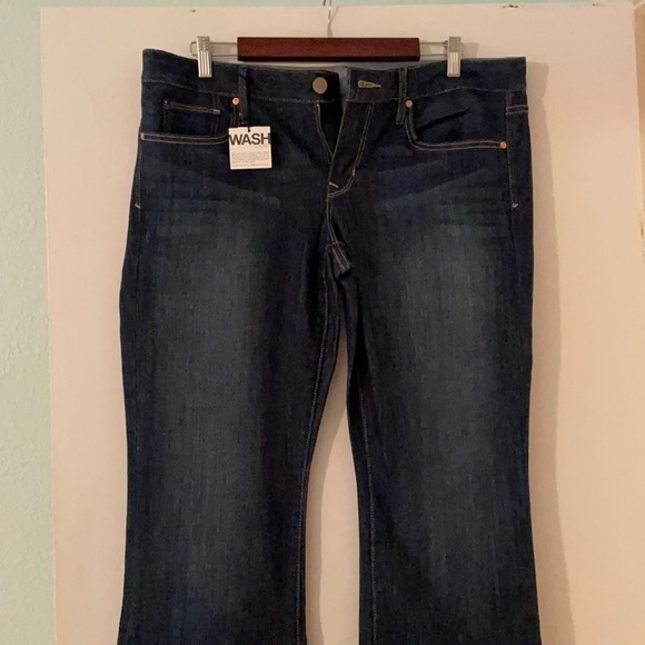 Gap Boot curvy  medium waist booth cut jeans 2012 size 32/14 - Picture 1 of 8